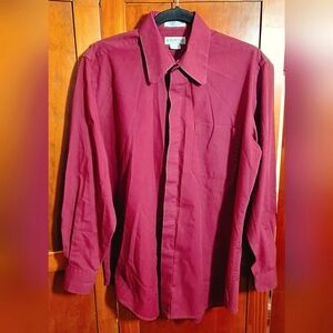 WINDRIDGE Button-Up Long-sleeve Shirt
